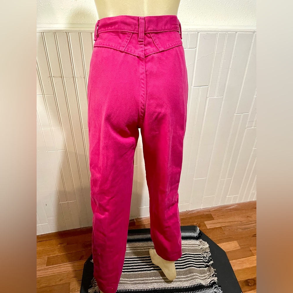Vintage Wrangler Hot Pink High-waisted Jeans